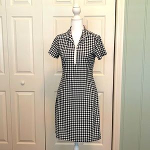 NWT Jude Connolly Alexia Gingham Black XS dress